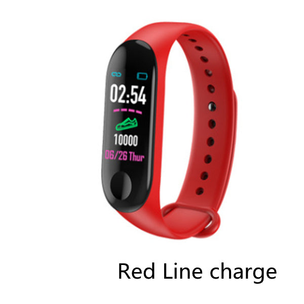 Smart Bracelet M3 - Heart Rate and Blood Pressure Monitor