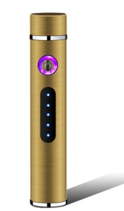 USB Electronic Cigarette Lighter Rechargeable - Elegant Metal Design