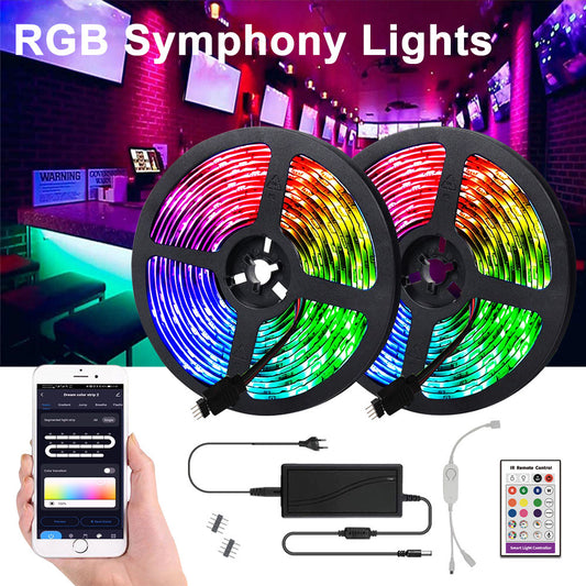 LED Strip Lights RGB 5050 Waterproof 5m - Flexible Ribbon