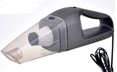 High Power Wet & Dry Car Vacuum Cleaner - Handheld with HEPA Filter