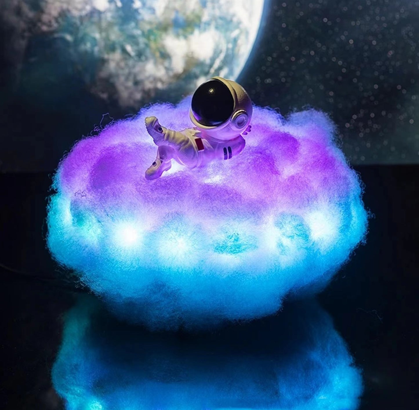 RGB Phantom Thundercloud LED Light - Remote Control Ambient Lighting