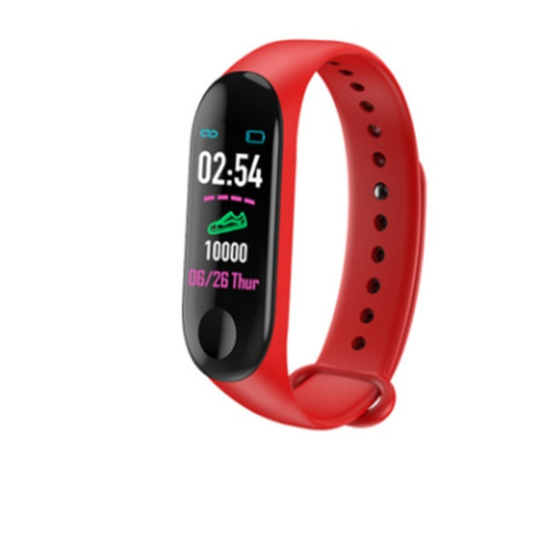 Smart Bracelet M3 - Heart Rate and Blood Pressure Monitor