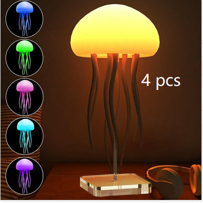 Jellyfish LED Mood Lamp - Color Changing Night Light