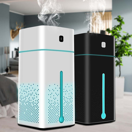 Air Purifier Humidifier 1L - 7 Color LED Night Light