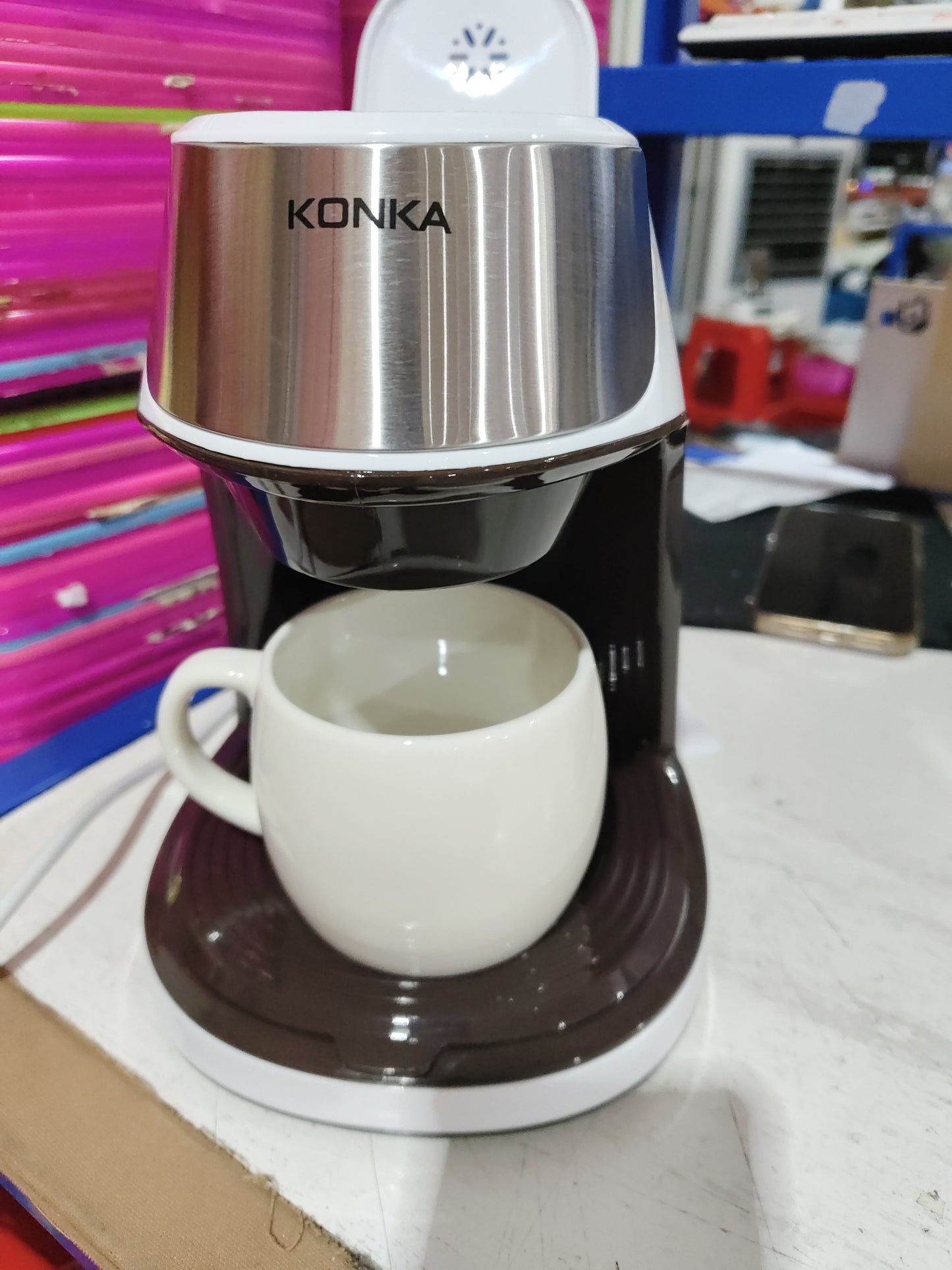 Portable Mini Coffee Maker - Fresh Coffee Anywhere You Go