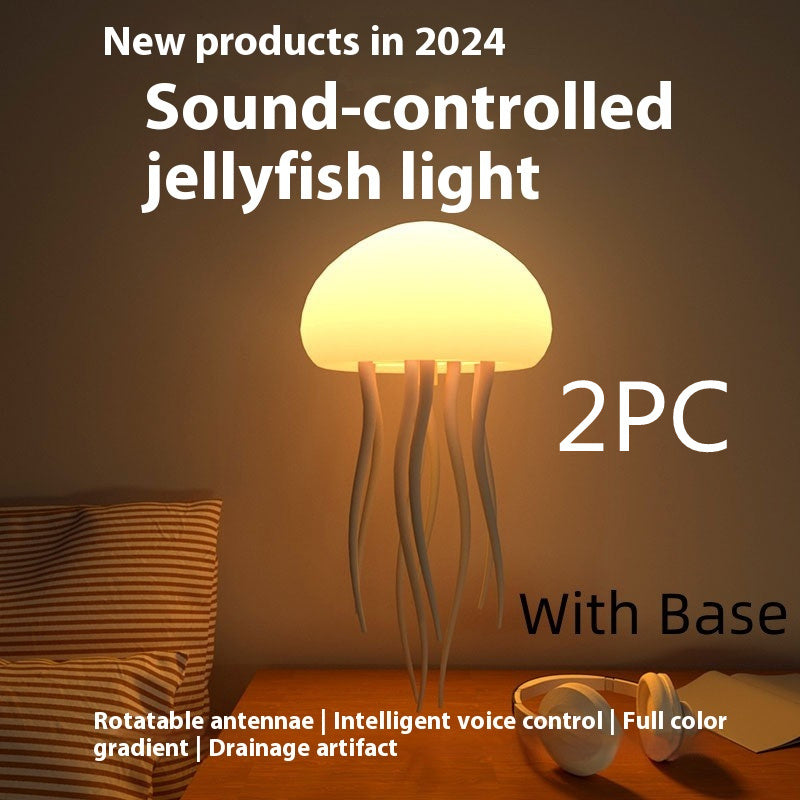 Jellyfish LED Mood Lamp - Color Changing Night Light