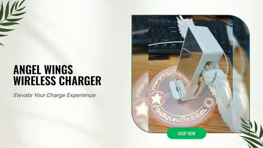 Angel Wings Wireless Charger by@Outfy