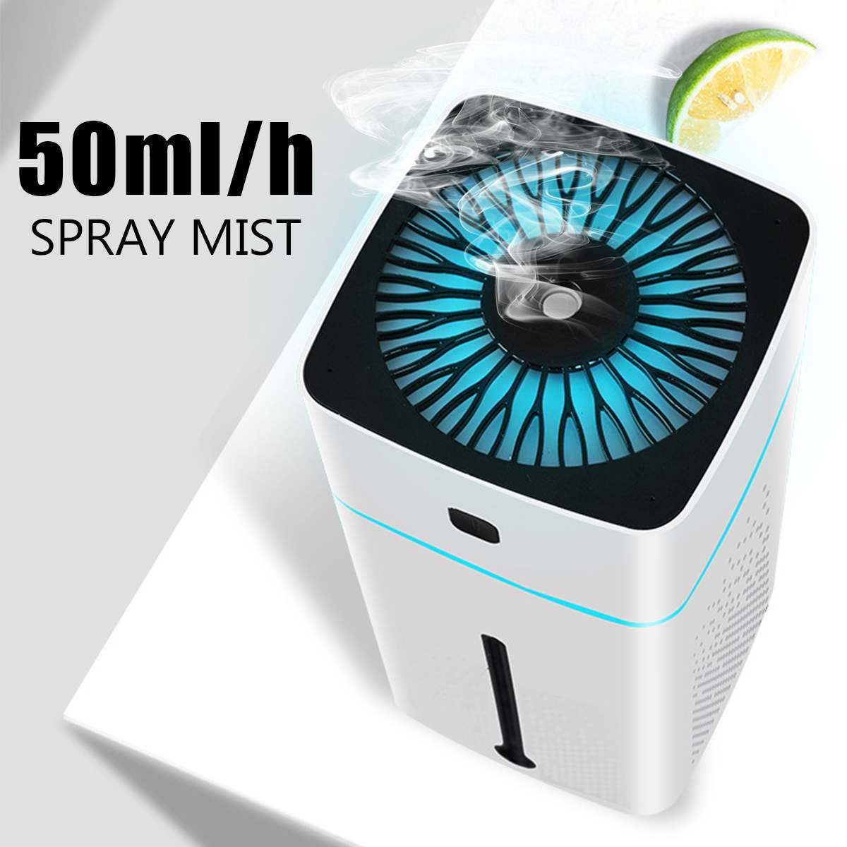 Air Purifier Humidifier 1L - 7 Color LED Night Light