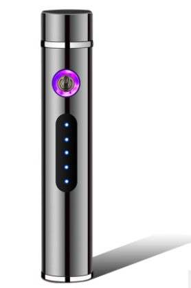 USB Electronic Cigarette Lighter Rechargeable - Elegant Metal Design