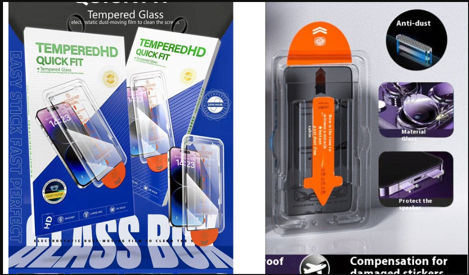 Anti-Spy Screen Protector for iPhone 15 - Full Privacy Protection